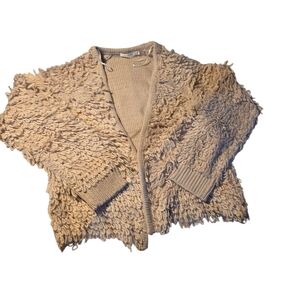 Ellison Cream Textured Cardigan